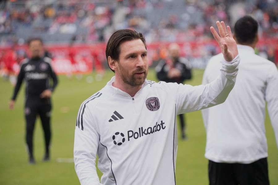 Messi marcou três gols nesta MLS