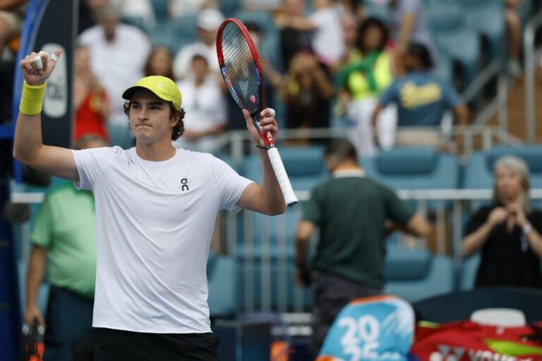 João Fonseca estreia no Madrid Open 2025 contra Elmer Moller