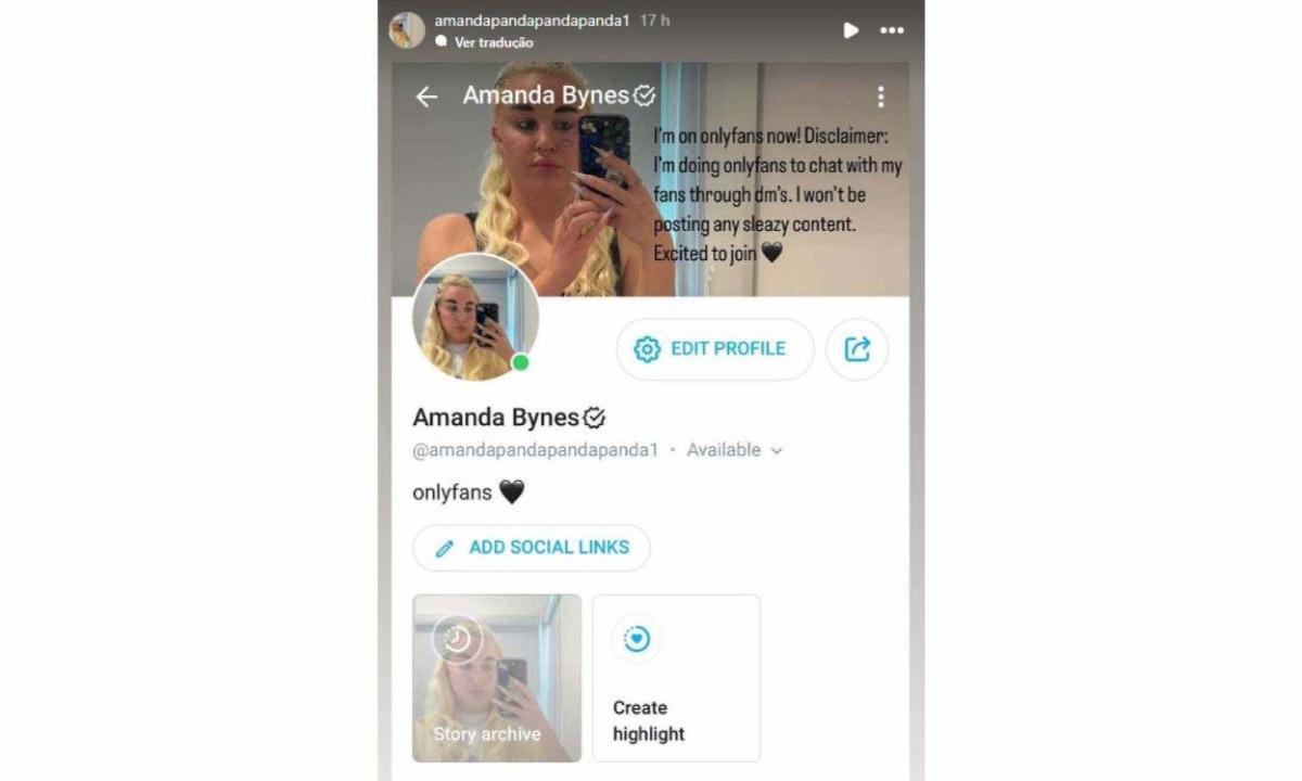 Amanda Bynes convidou fãs a assinarem seu OnlyFans