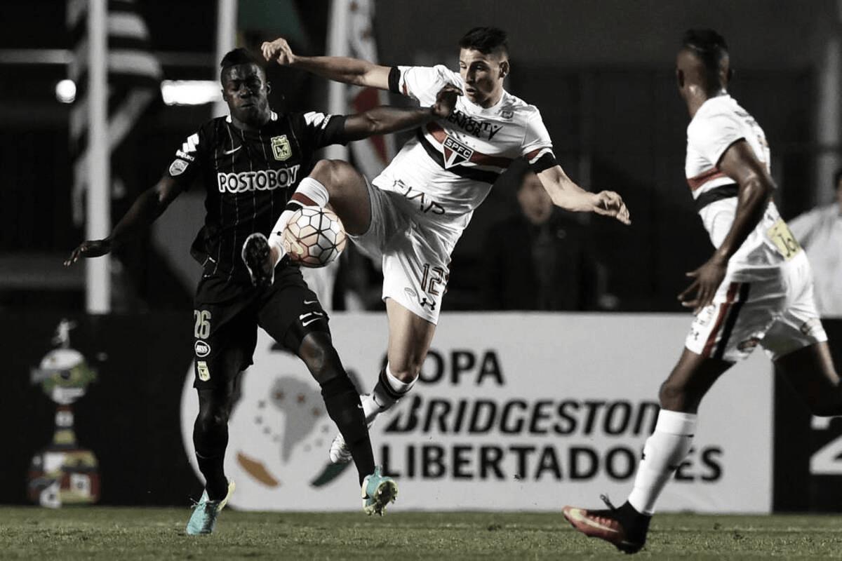 Atlético Nacional vs clubes brasileiros na Libertadores