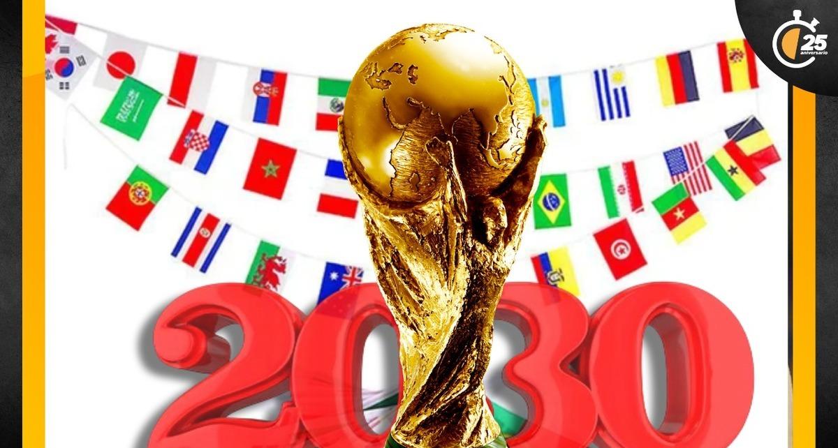 Conmebol quer que o Mundial 2030 se jogue com 64 seleções