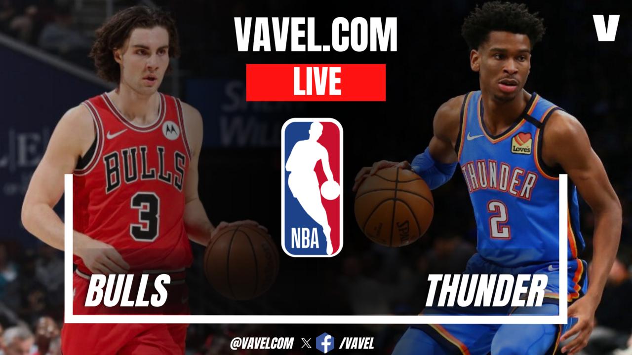 Destaques da vitória do Oklahoma City Thunder sobre o Chicago Bulls na NBA 2025