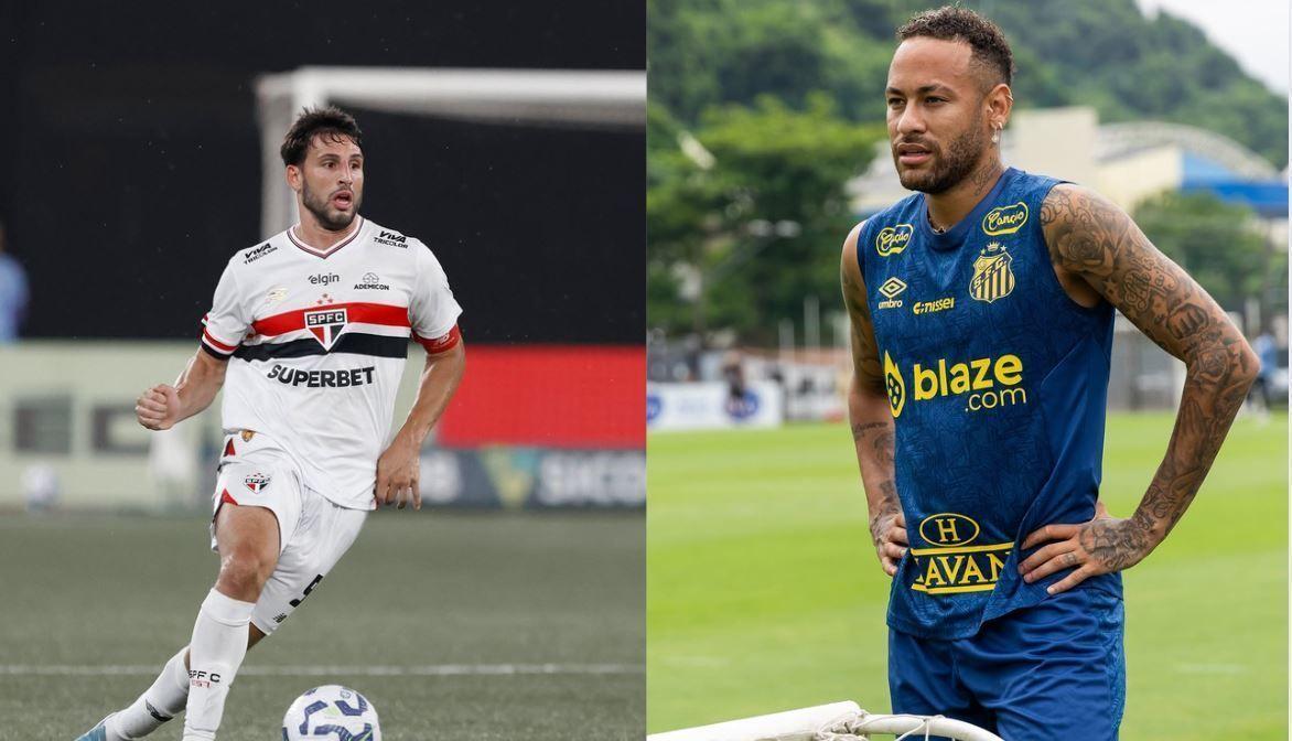 Neymar e Calleri não jogarão clássico paulista neste domingo (20)