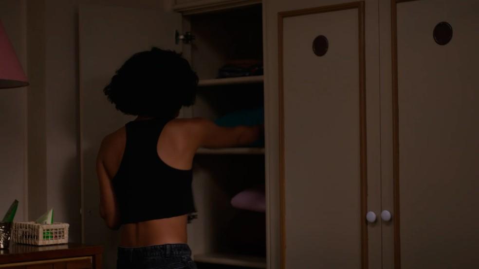 Maria de Fátima no momento decisivo