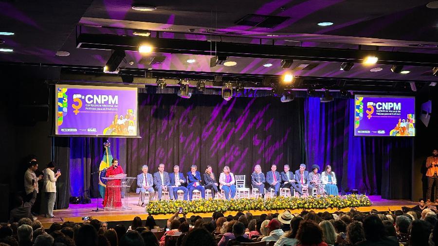 Posse da nova ministra das Mulheres, Márcia Lopes