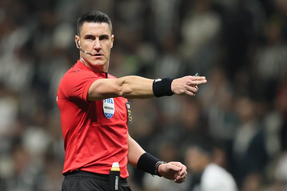 Rafael Rodrigo Klein, árbitro da partida Atlético-MG x Corinthians