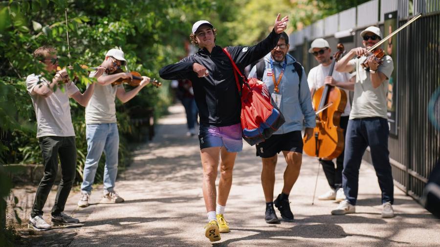 João Fonseca em Roland Garros