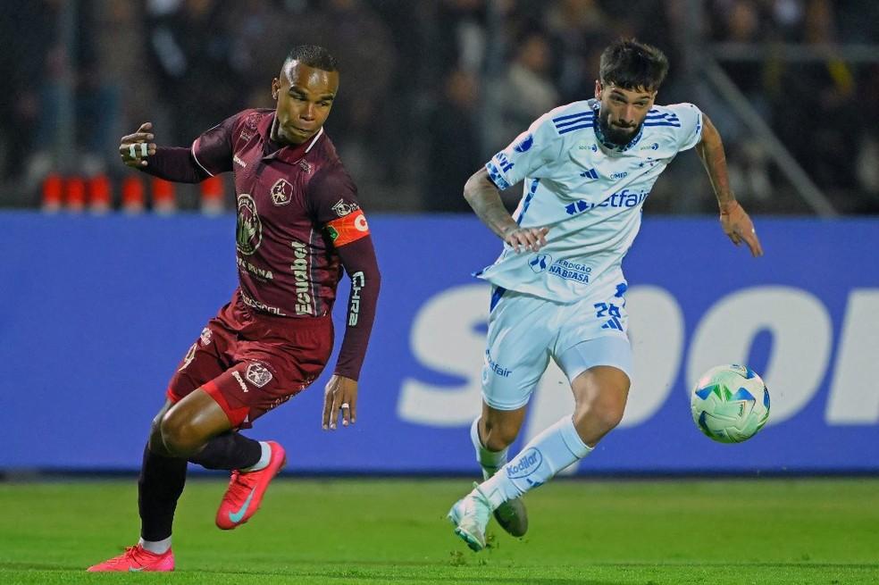 Mushuc Runa e Cruzeiro empataram por 1 a 1 no Equador