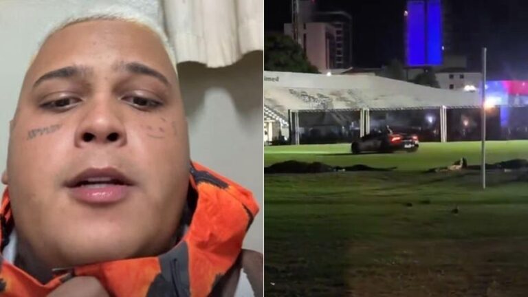 MC Ryan é Detido Após Depredar Gramado de Estádio em Piracicaba