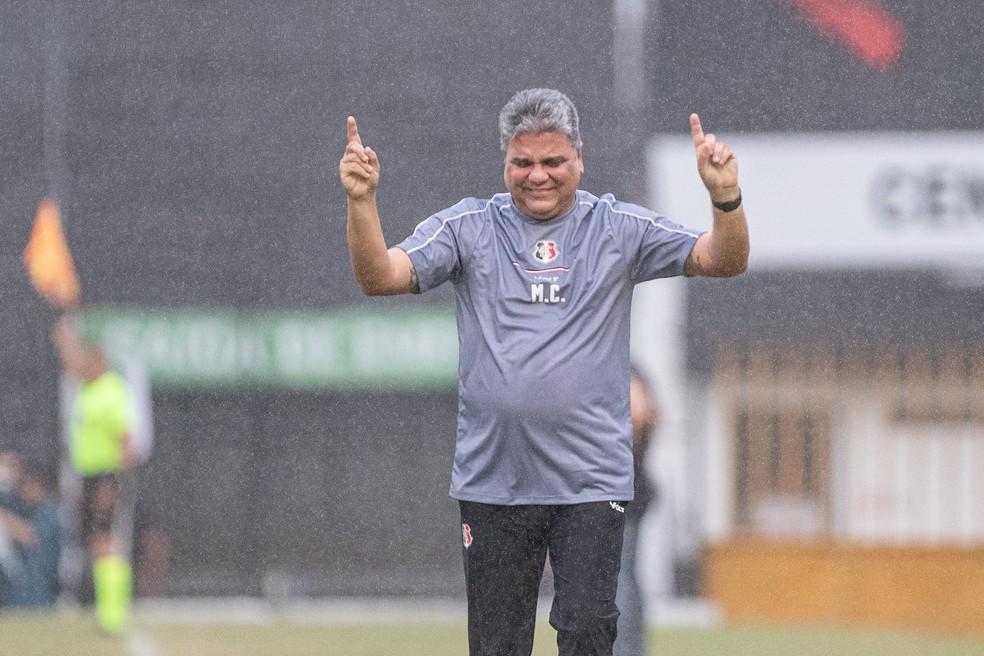 Marcelo Cabo, técnico do Santa Cruz.