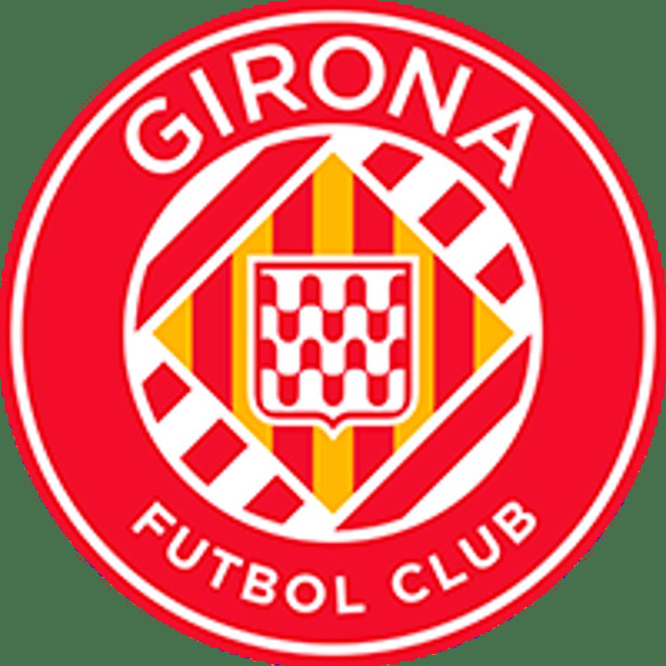 Escudo do Girona, onde assistir ao jogo entre Girona e Atlético de Madrid