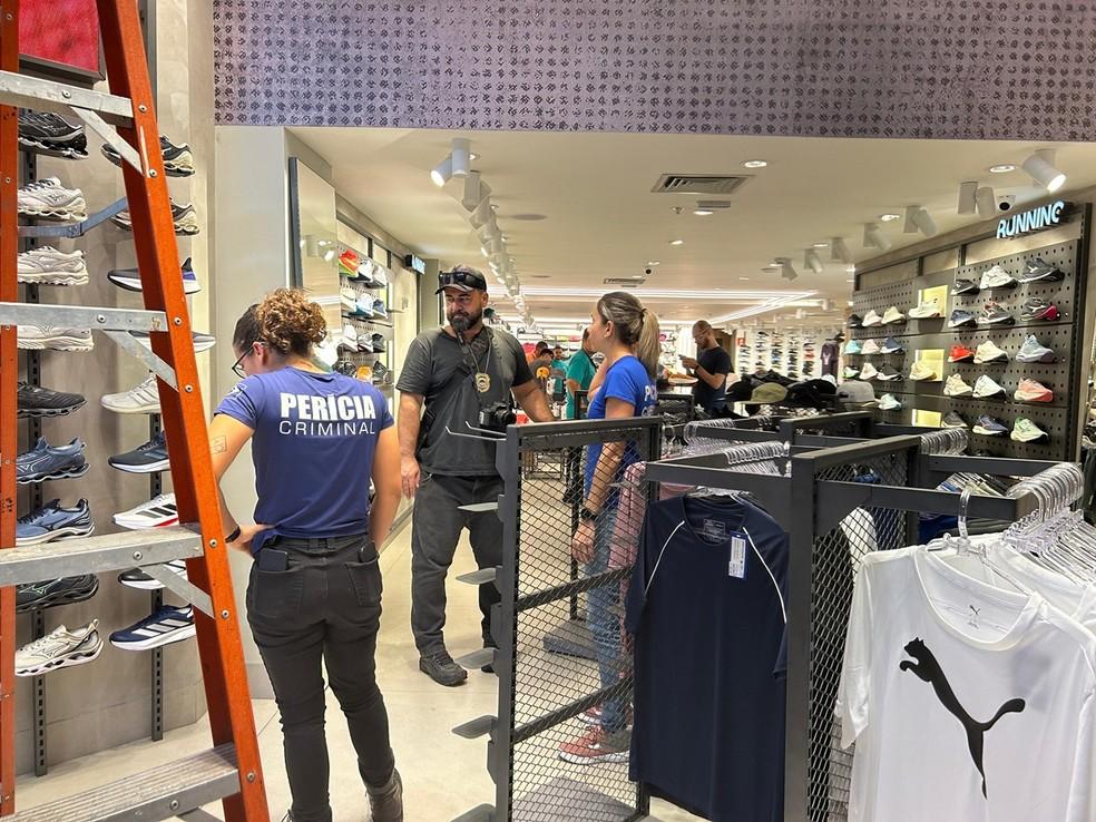 Disparo acidental aconteceu em loja de shopping, em Campo Grande