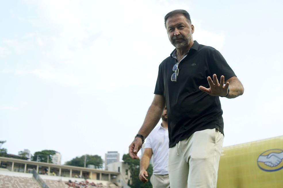 Augusto Melo, presidente do Corinthians
