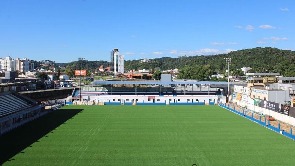 Estádio Augusto Bauer será palco de Brusque x São Bernardo