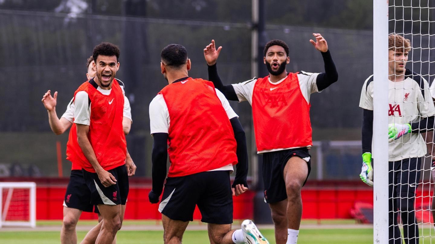 Treino do Liverpool