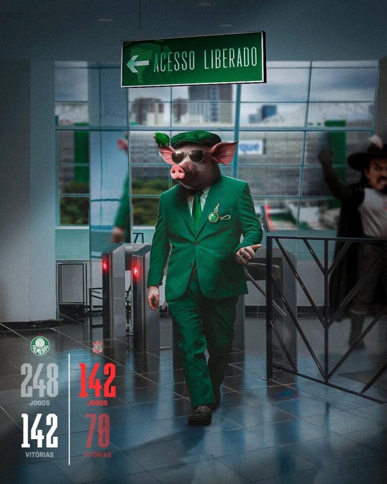 Palmeiras Impõe Goleada e Provoca Corinthians: 142 Vitórias na Libertadores