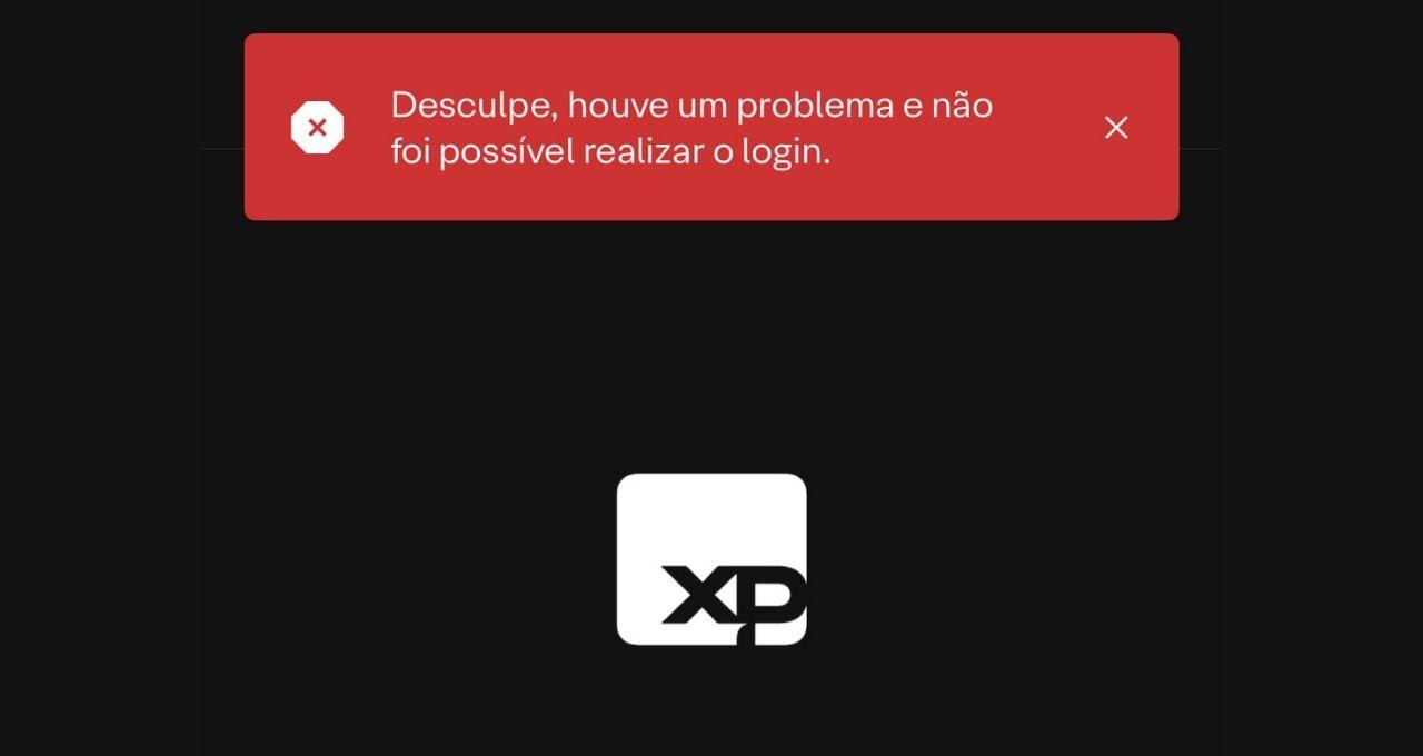 XP Investimentos apresenta falhas e instabilidade