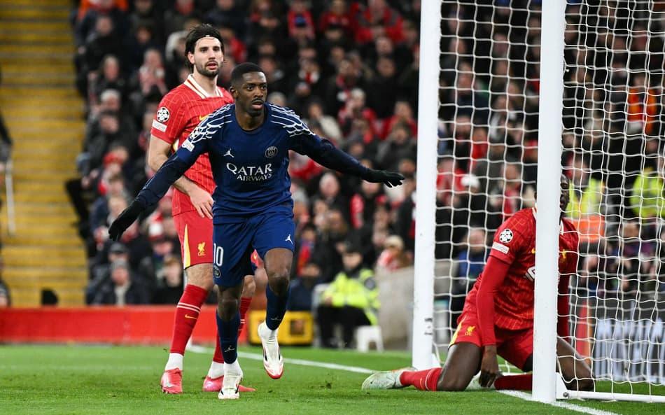 Dembélé PSG Liverpool.