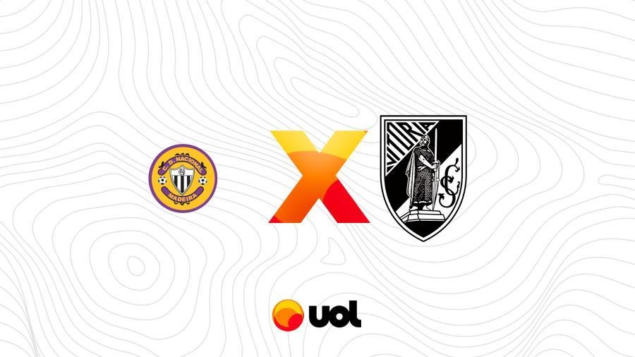 Nacional e Vitória de Guimarães jogando