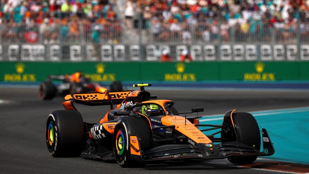 Lando Norris no GP de Miami da F1