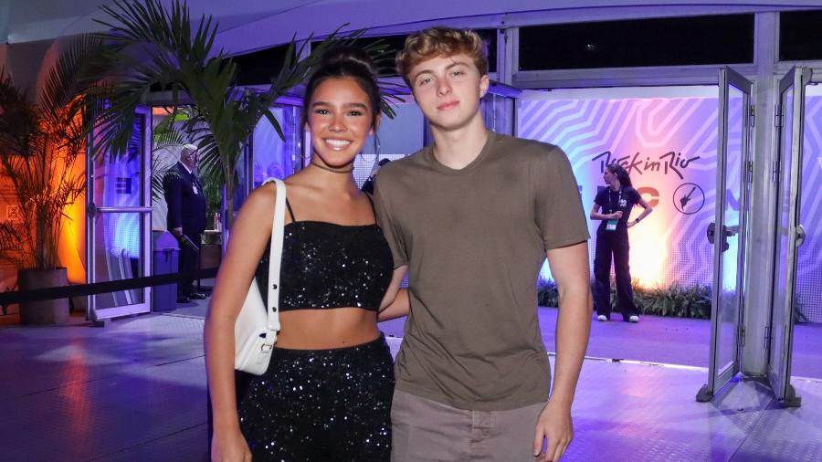 Benício Huck e Duda Guerra.