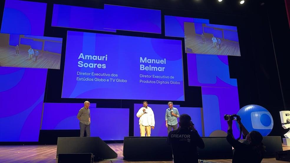 Amauri Soares e Manuel Belmar apresentam painel da Globo no Rio2C