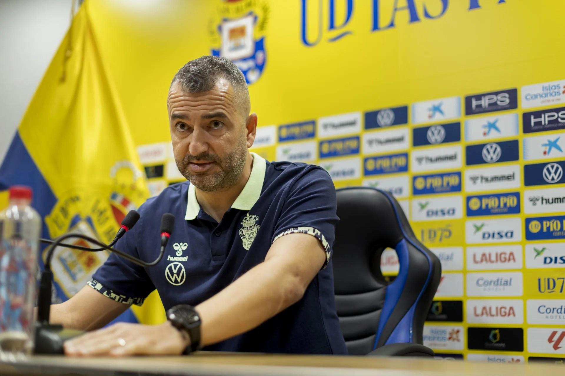 Diego Martínez, treinador da UD Las Palmas