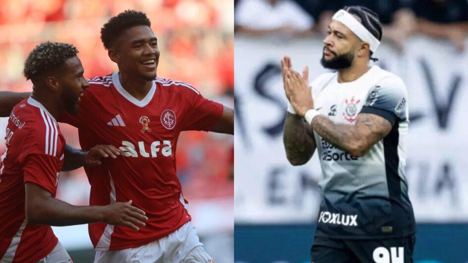 Corinthians e Internacional se enfrentam neste sábado