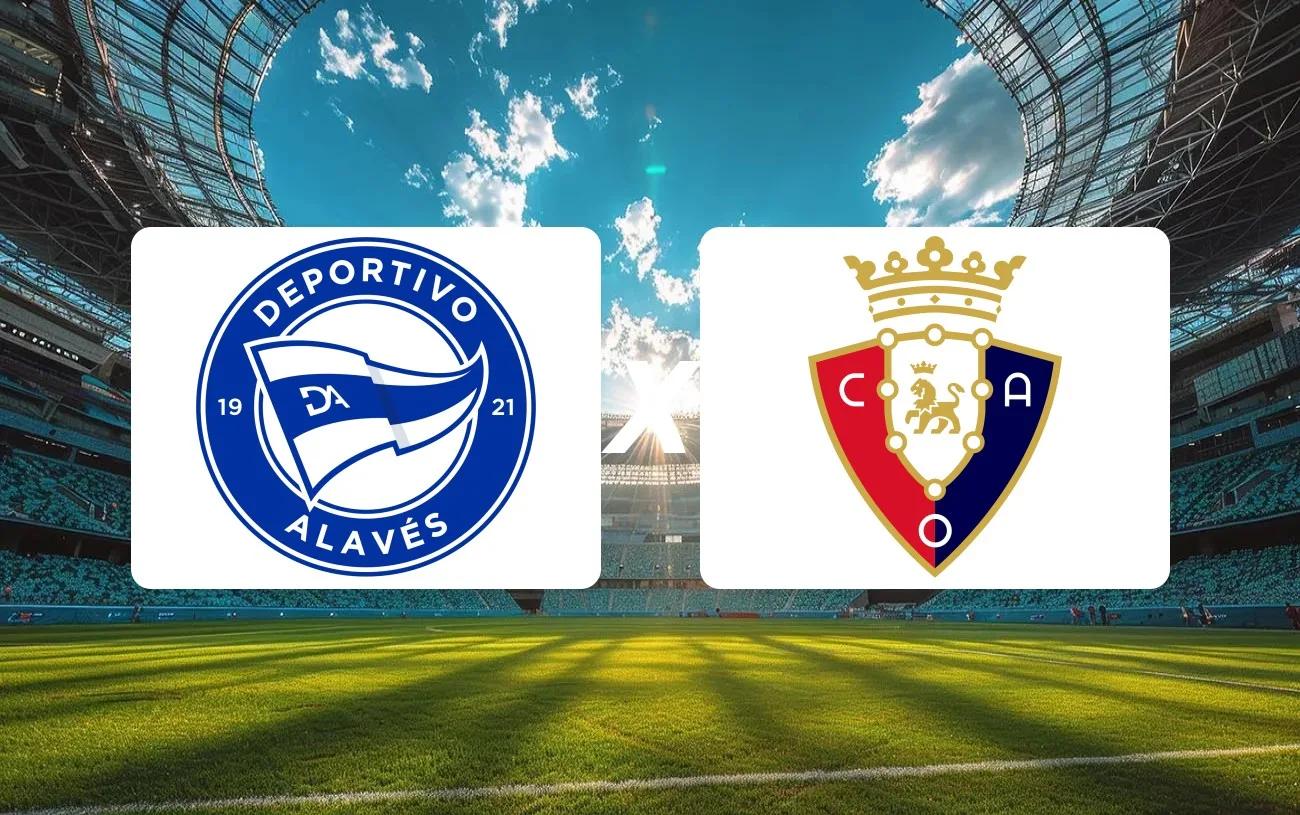 Alavés e Osasuna se enfrentam neste sábado (24/05), às 16h, no Estádio Mendizorroza, pela 38ª rodada da La Liga 2024/2025.