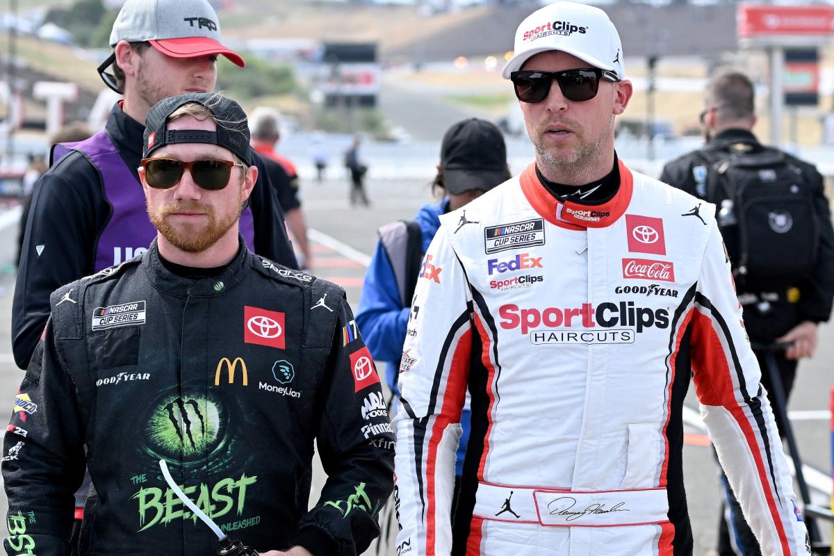 Tyler Reddick e 23XI Racing enfrentam dificuldades antes da corrida no Kansas