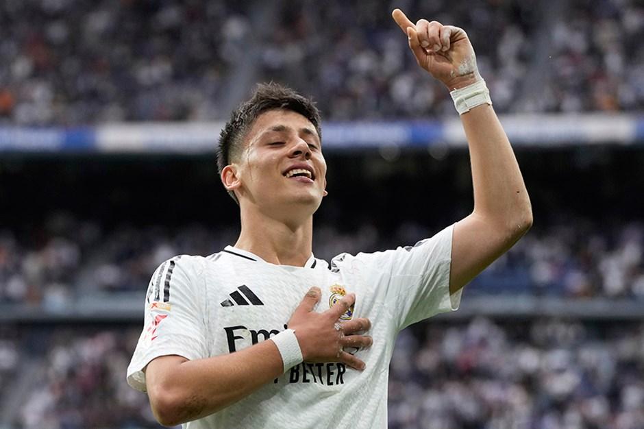 Arda Güler şov yaptı, Real Madrid umudunu sürdürdü.