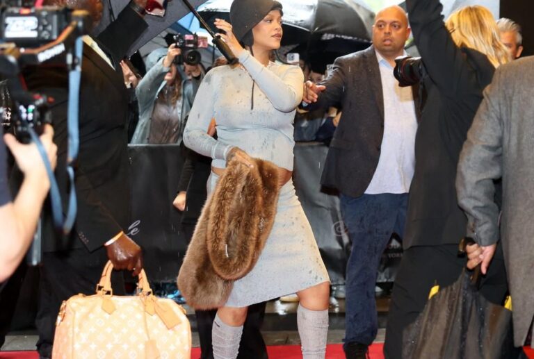 Rihanna confirma terceira gravidez no Met Gala 2025