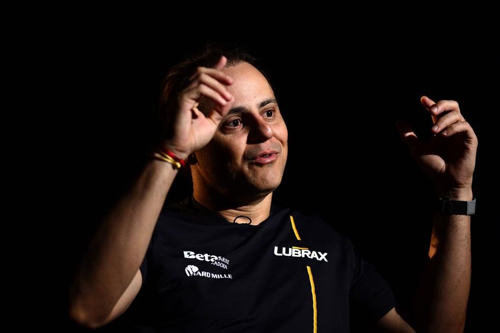 Felipe Massa em entrevista ao 'Abre Aspas'