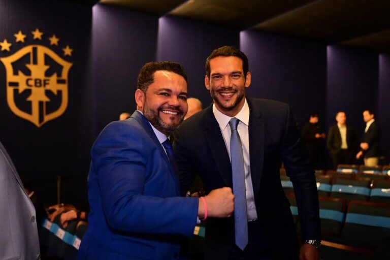 Ednailson Rozenha assume vice-presidência na CBF ao lado do novo presidente Samir Xaud