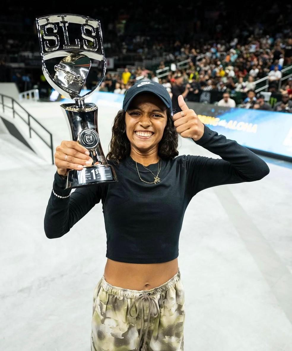 Rayssa Leal é campeã na etapa de Miami da SLS