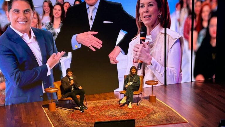 A CEO do SBT, Daniela Beyruti, fala sobre desafios e inovações na emissora