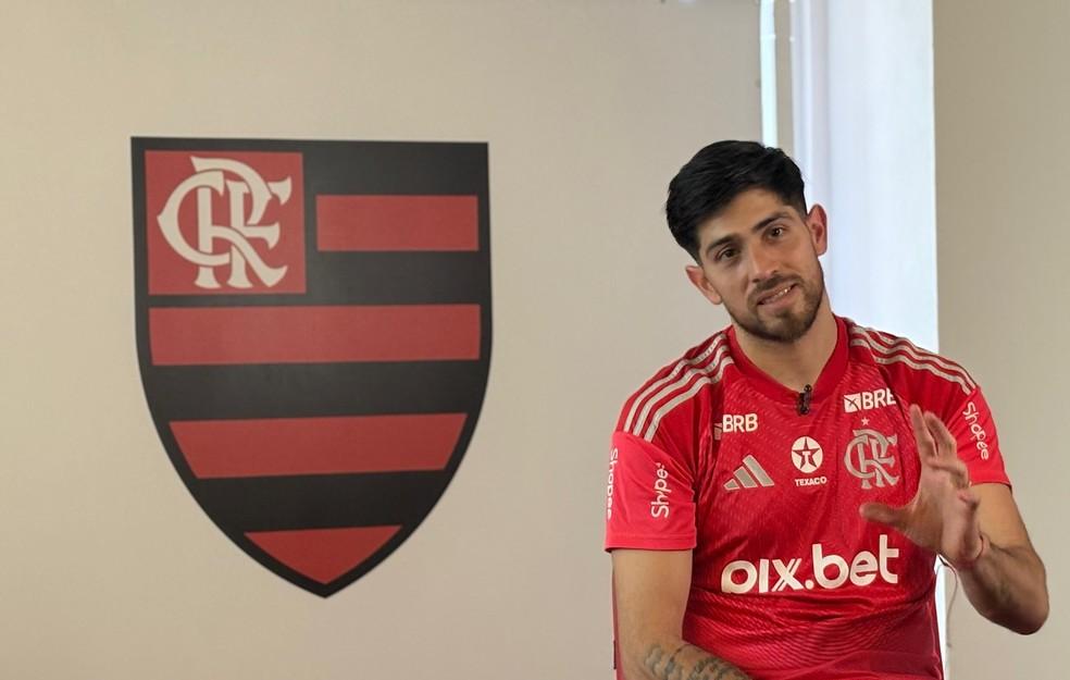 Rossi, goleiro do Flamengo, em entrevista ao ge