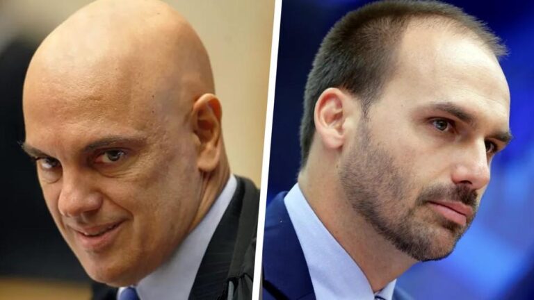 Inquérito contra Eduardo Bolsonaro: Moraes retira sigilo e inicia investigações