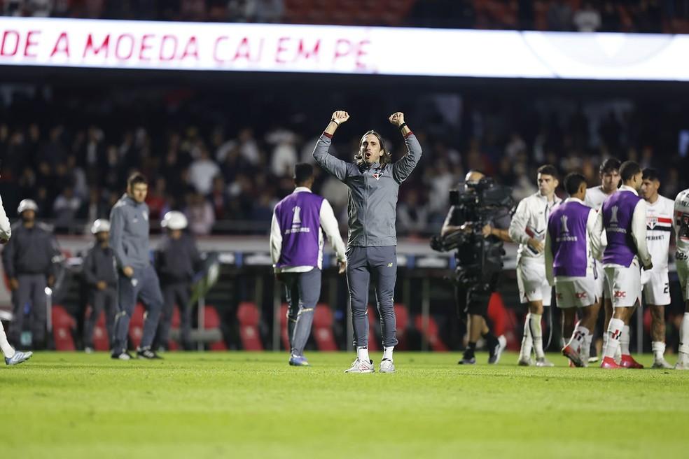 Zubeldía comemora vitória do São Paulo