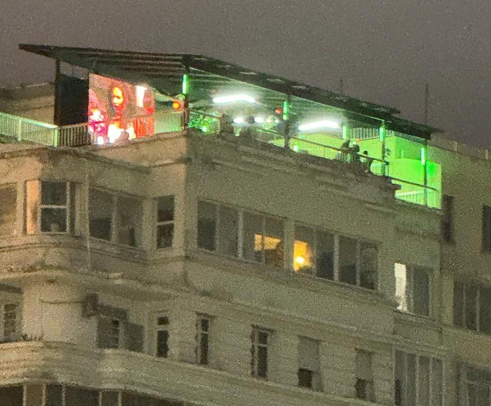 Cobertura estava pronta para evento durante show de Lady Gaga em Copacabana