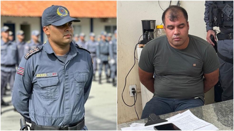 Capitão Breno foi baleado e morreu. Tenente Cássio, suspeito, foi preso