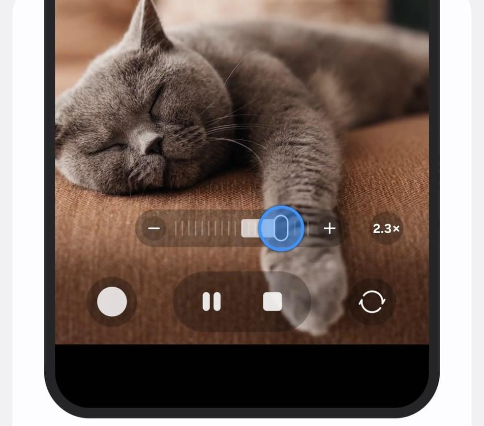 Nova ferramenta de zoom do One UI 7