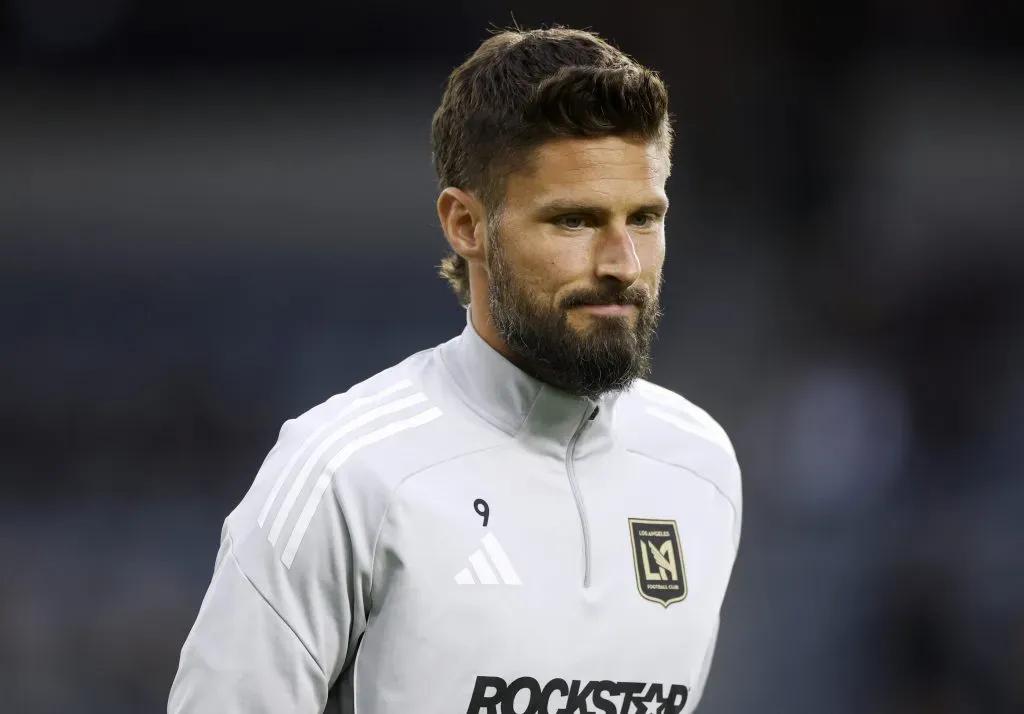Giroud foi reserva do Los Angeles FC nos últimos 5 jogos pela MLS