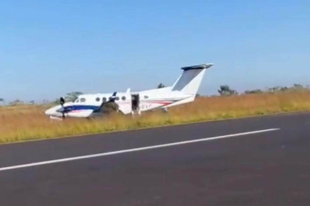 Avião que a dupla Rionegro & Solimões estava