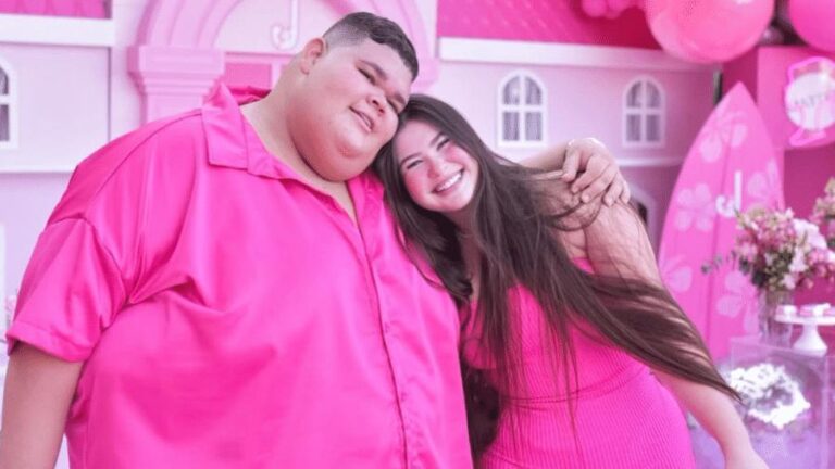 Gordão da XJ anuncia término de namoro com Nicolle Caroline após 11 meses