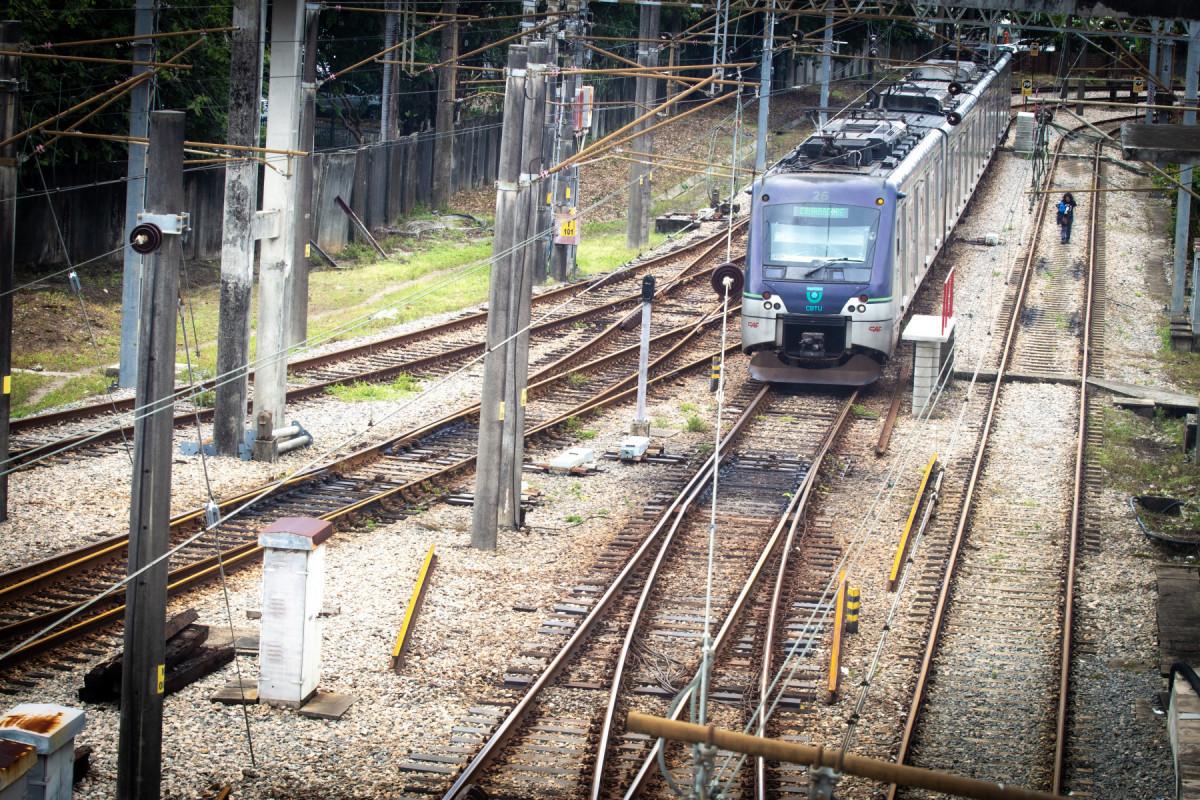 Metrô e trilhos
