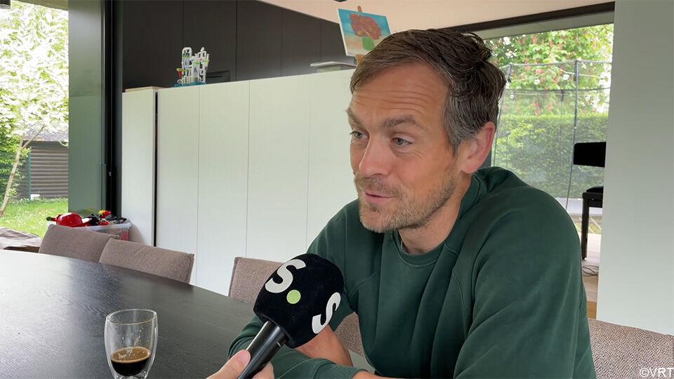 Tom De Sutter durante a celebração da vitória.