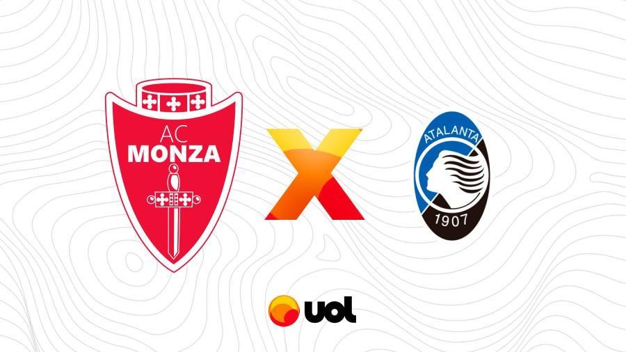 Imagem do jogo entre Monza e Atalanta