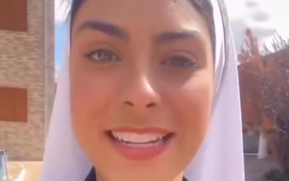 Irmã Eva é freira há três anos