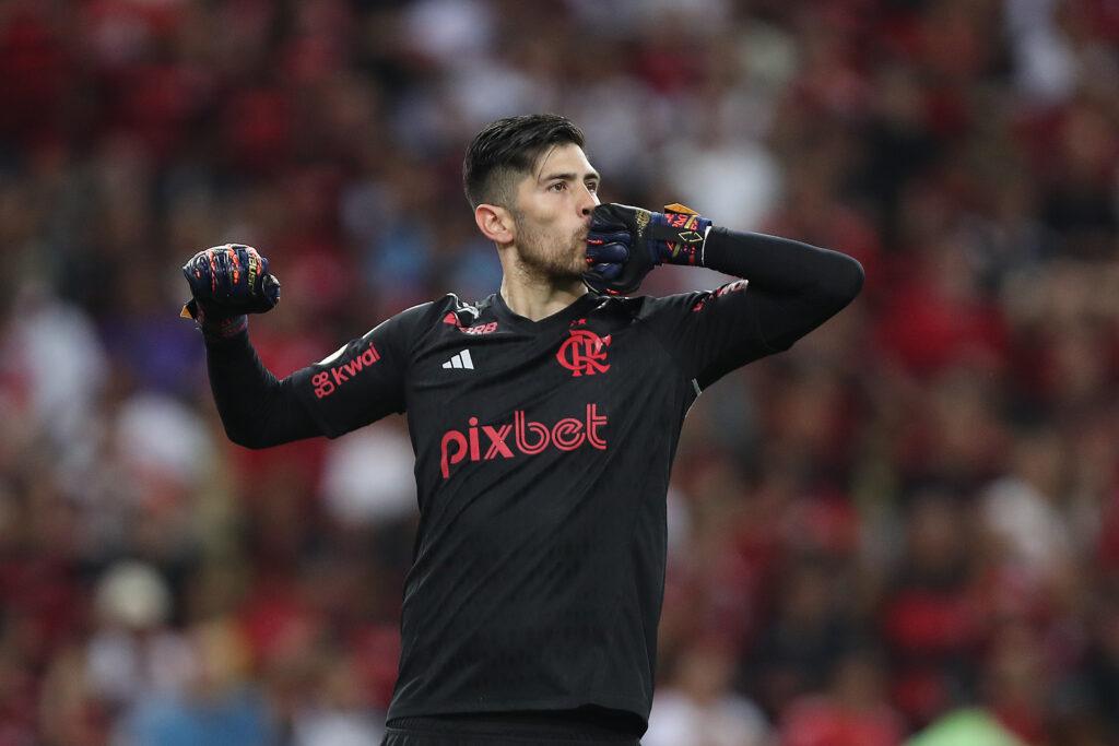 Rossi em ação pelo Flamengo